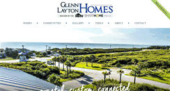 Desktop Screenshot of glennlaytonhomes.com